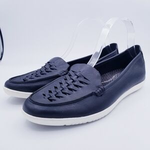 Bandolino Logan3 Black Woven Loafers Flats size 10